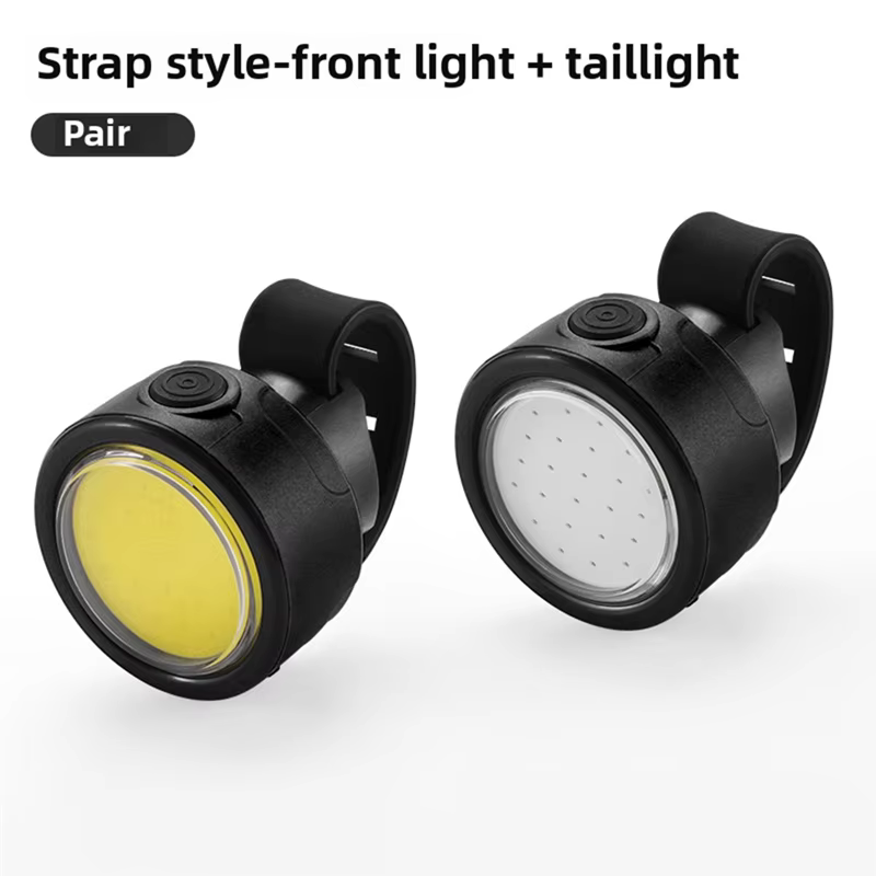 LED phare vélo avant lumières alimenté par batterie étanche