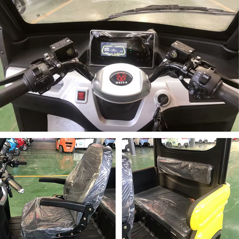 Minitype 3 places passagers adultes Trike 3 roues vélo électrique Tricycle