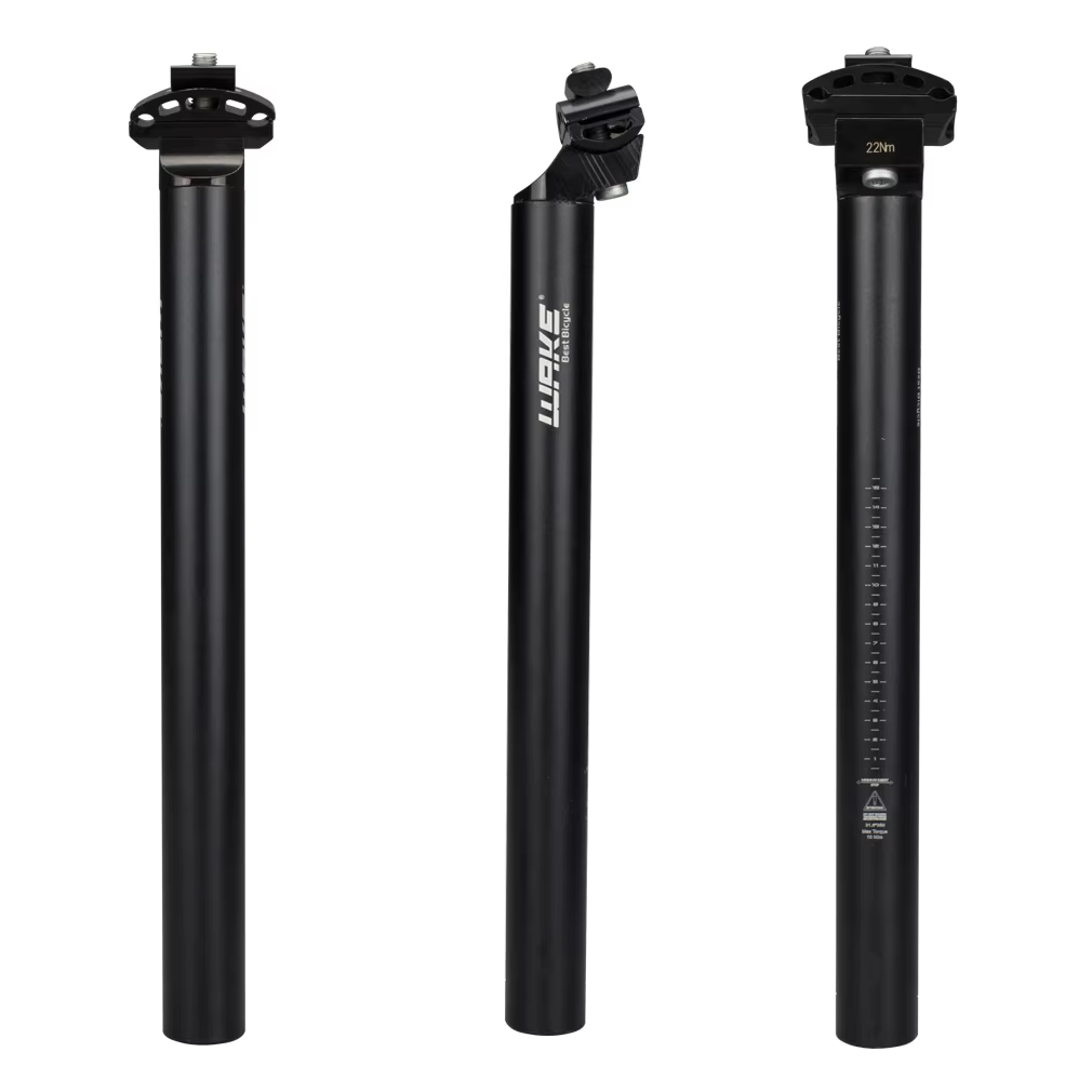 WAKE tige de selle de vélo 25.4 27.2 28.6 30.4 30.9 31.6 350mm