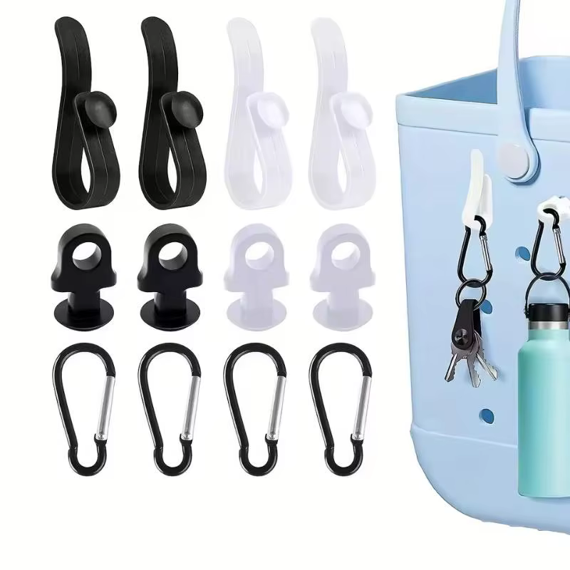 Kit d'accessoires 3 pièces, crochet portable, porte-clés mousqueton et porte-gobelet, pièces de rechange pour usage quotidien en extérieur