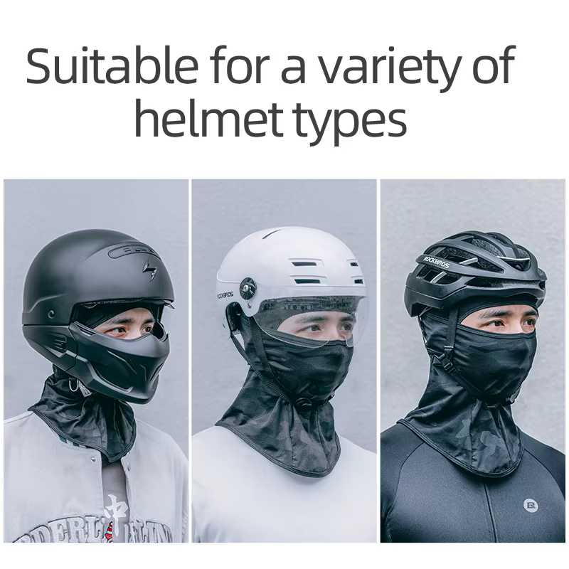 ROCKBROS printemps été cyclisme masque UV Protection solaire