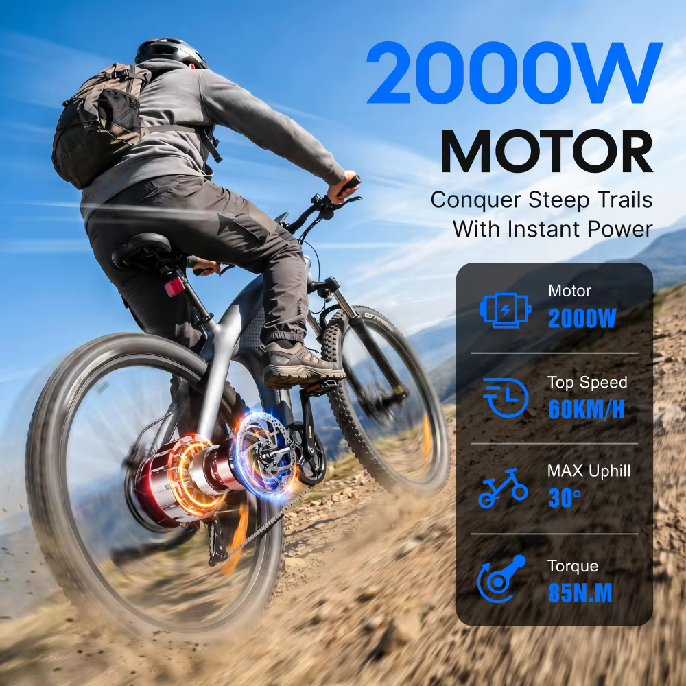Vélo électrique HUANCI Q5 2000W