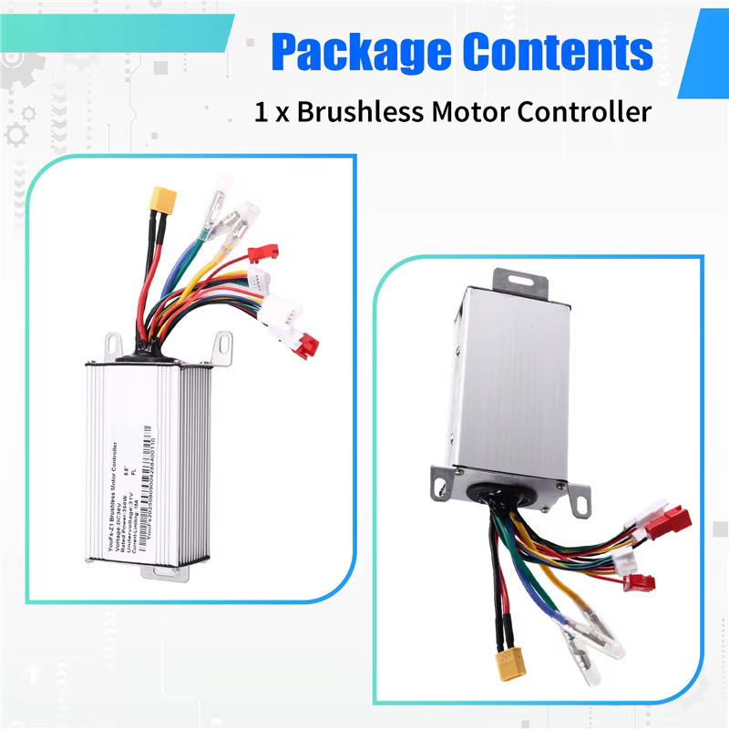 Contrôleur intelligent de moteur sans balais pour trottinette électrique YFS