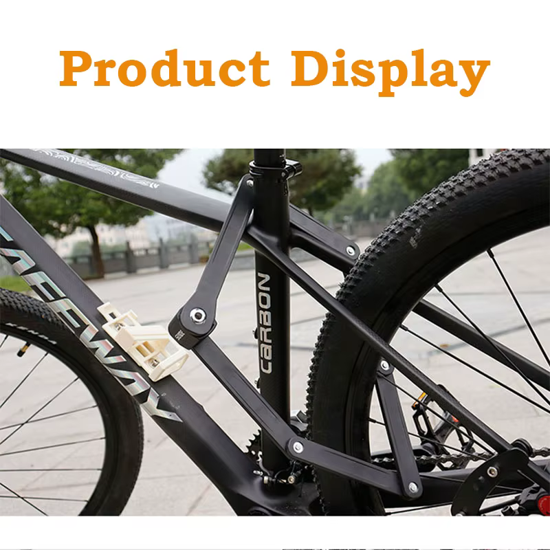 Serrure à chaîne pliante pour vélo