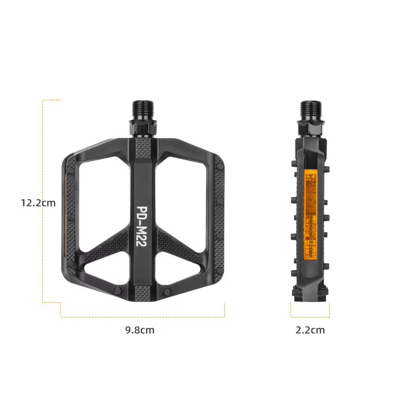 PROMEND vélo Nylon pédale antidérapante DU manchon réflecteur VTT cyclisme accessoires