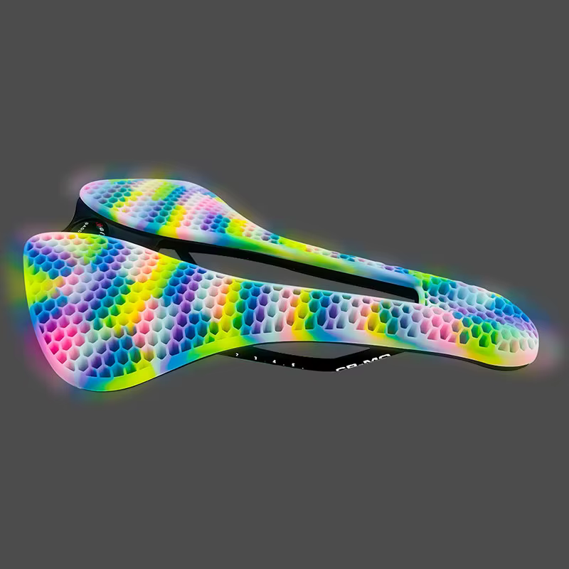 Selle de vélo ventilée 3D BALUGOE – Légère et qui brille dans le noir pour le cyclisme VTT/route