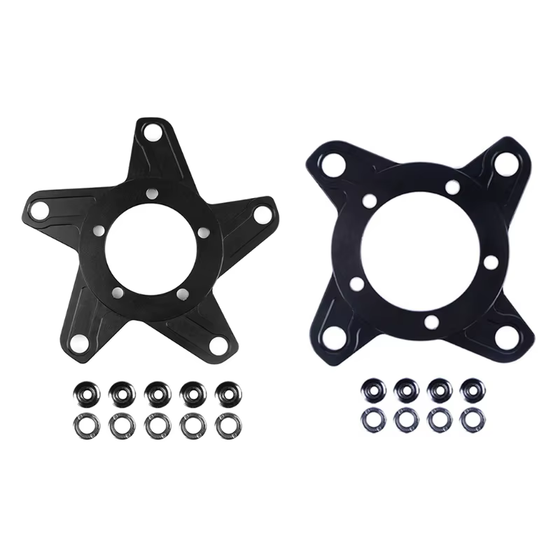 Bafang Ebike électrique BBS01 BBS02 vélo moteur araignée chaîne anneau adaptateur 104BCD 130BCD pour vtt