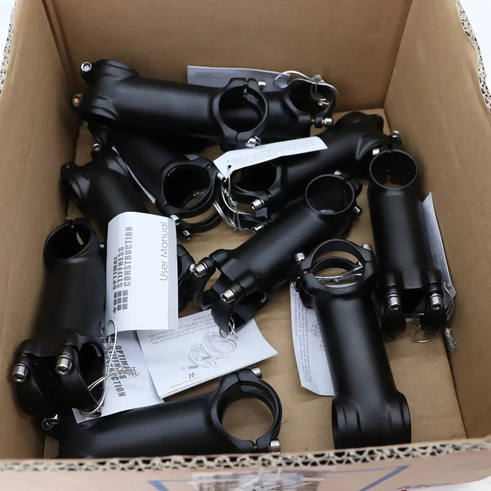 Potence ultralégère pour vélo de route et VTT