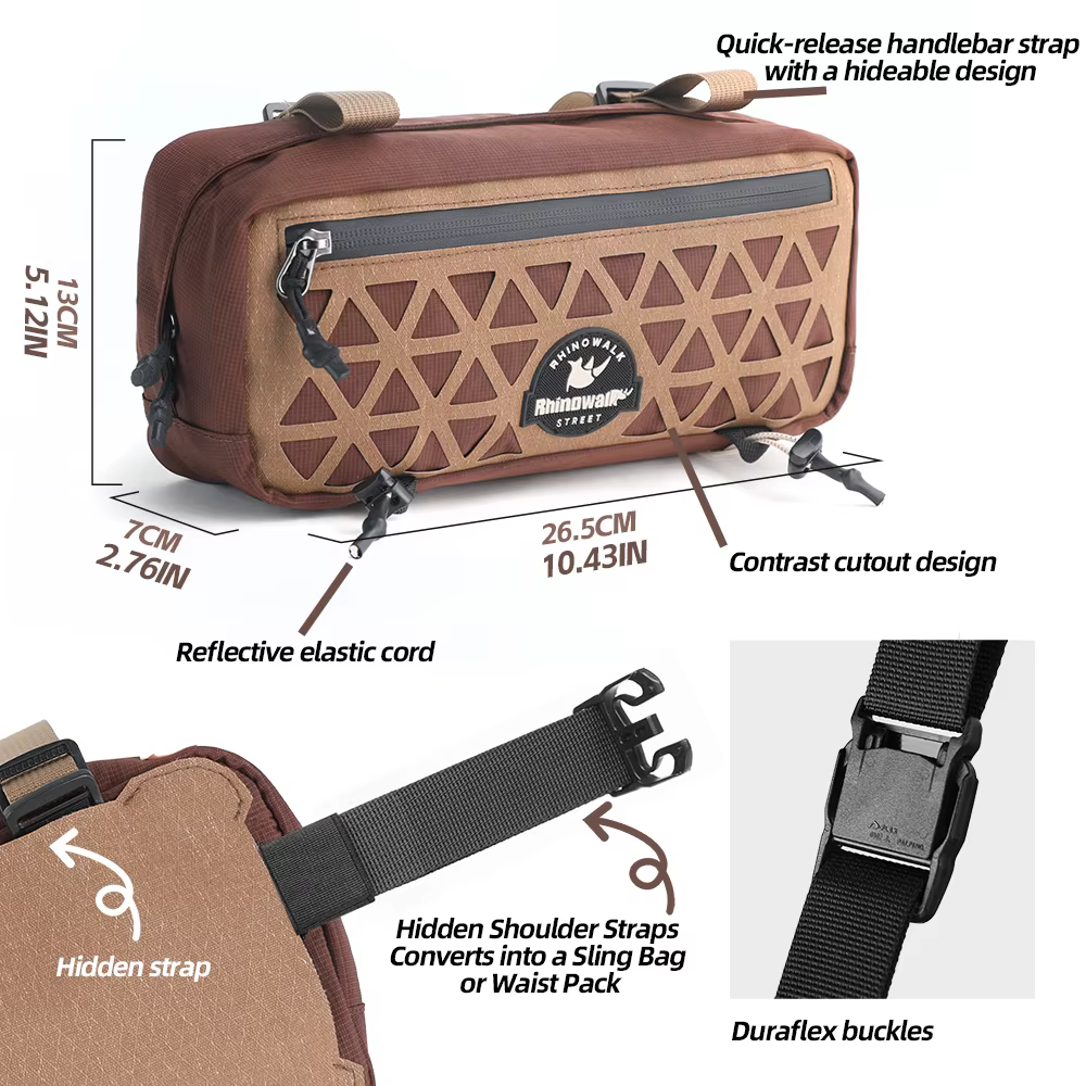Rhinowalk – sac de guidon de vélo 1