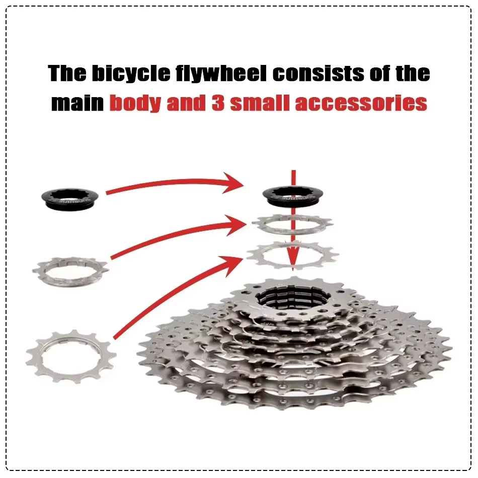 SENSAH 12 vitesses Cassette vélo de route 11-28T/30T/32T/34T 12V volant d'inertie K7 12S roue libre pour 11S HG HUB