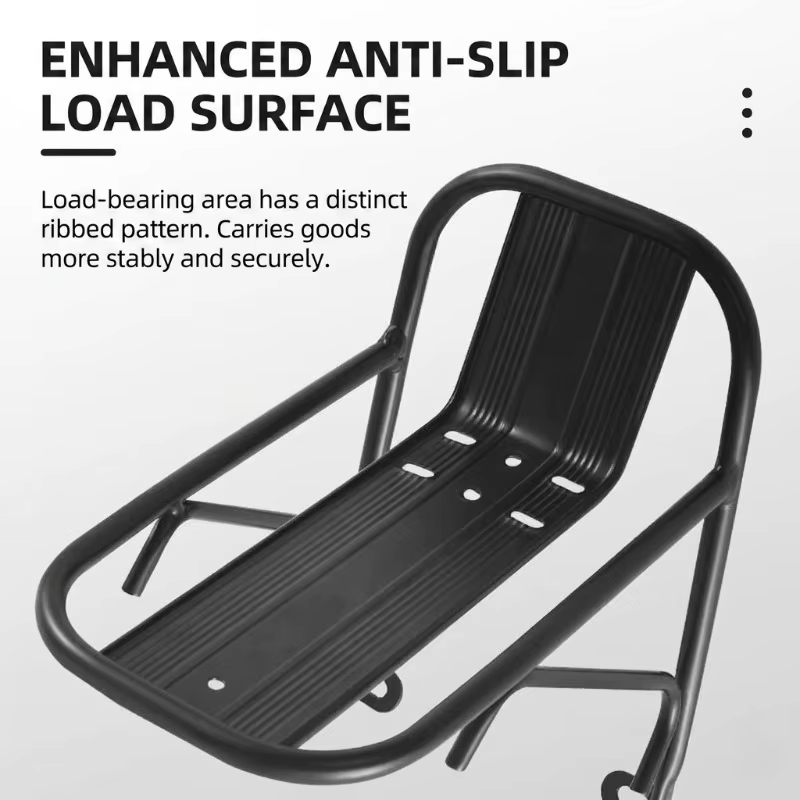 Porte-bagages avant en alliage d'aluminium pour VTT et vélo de route