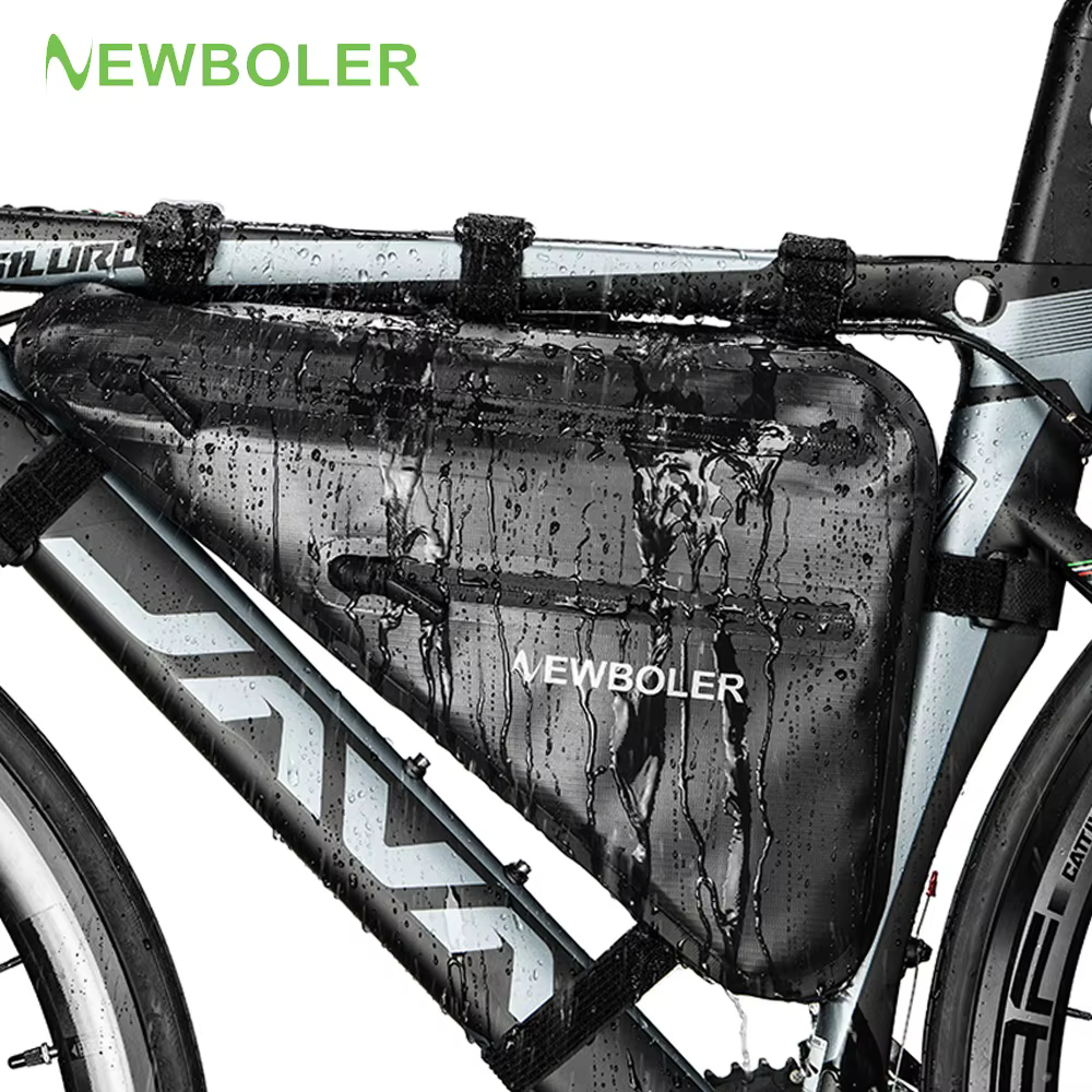 NEWBOLER sac de vélo étanche à la pluie grande capacité vtt