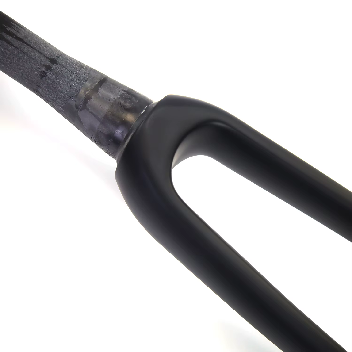 Fourche de vélo de route rigide en carbone