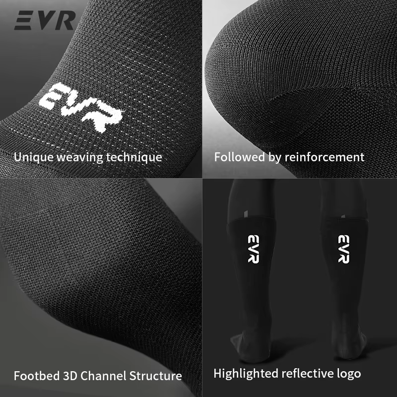 Chaussettes de cyclisme EVR professionnelles unisexes