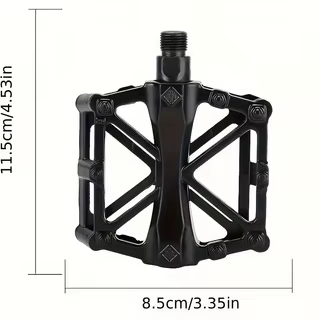 2 paires de pédales de vélo en alliage d'aluminium