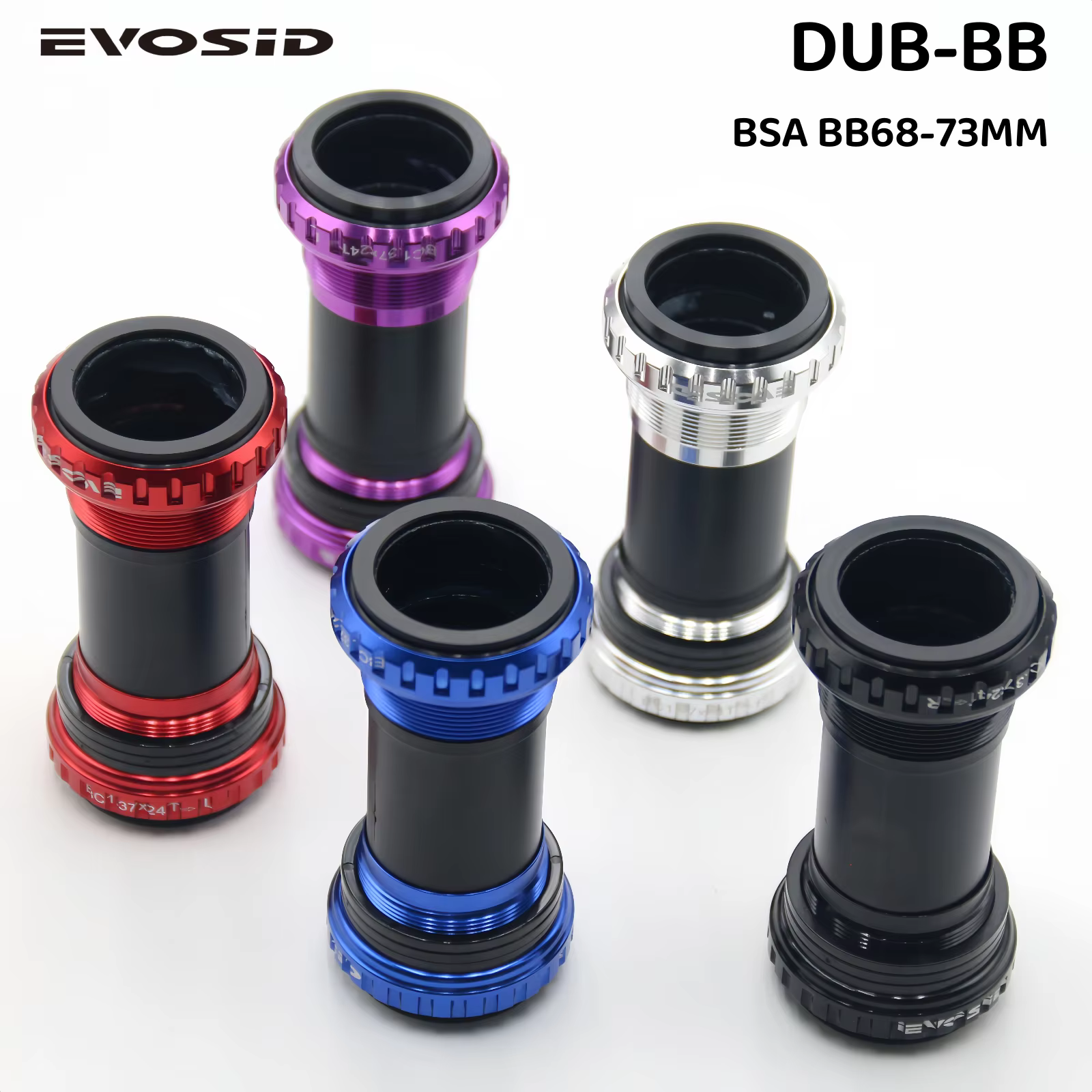 EVOSID support de pédalier de vélo de route DUB BB 29MM BSA 68/73mm filetage scellé 2 roulements pour manivelle DUB