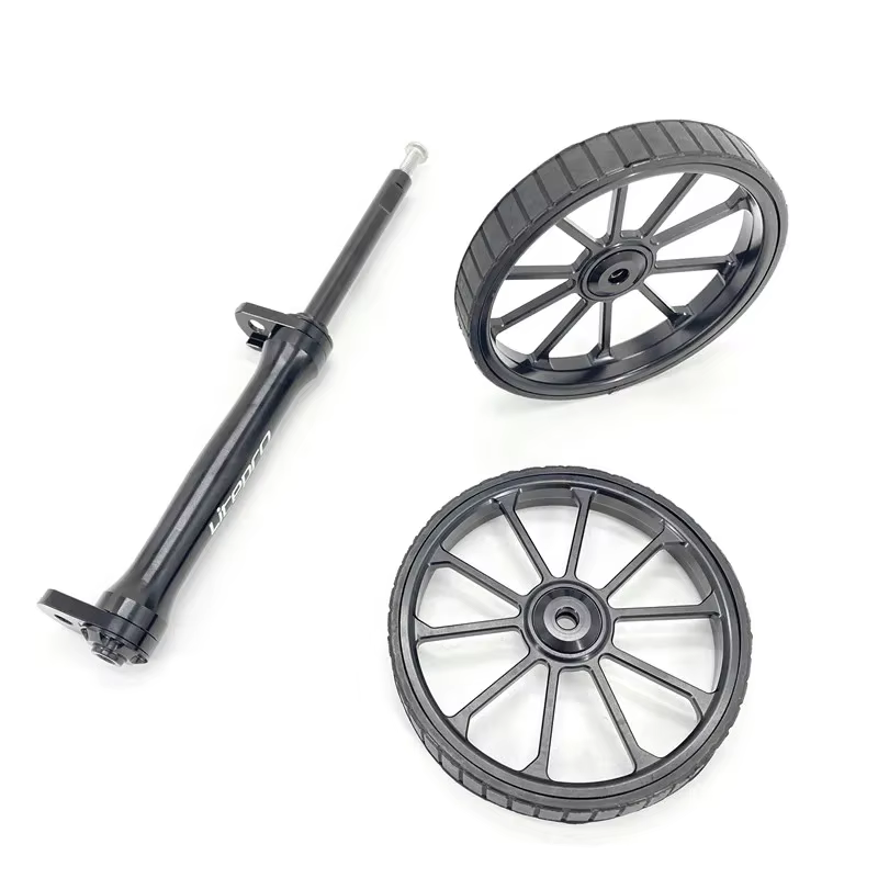 Barre télescopique en alliage d'aluminium CNC pour vélo pliant