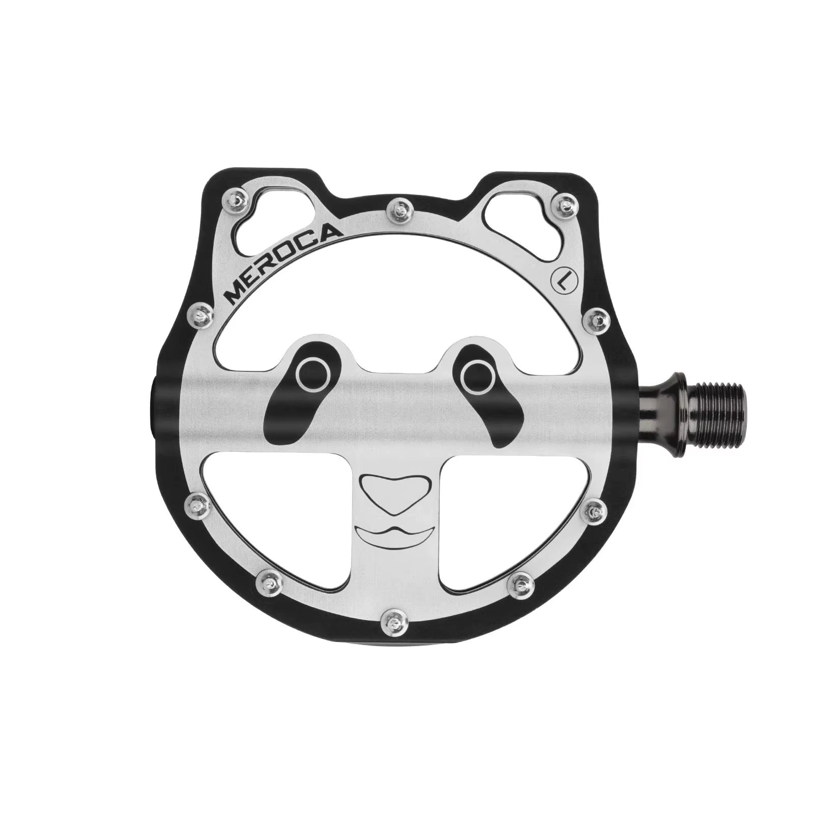 Nouvelle pédale de vélo dessin animé Panda forme 3 roulements en aluminium pliant