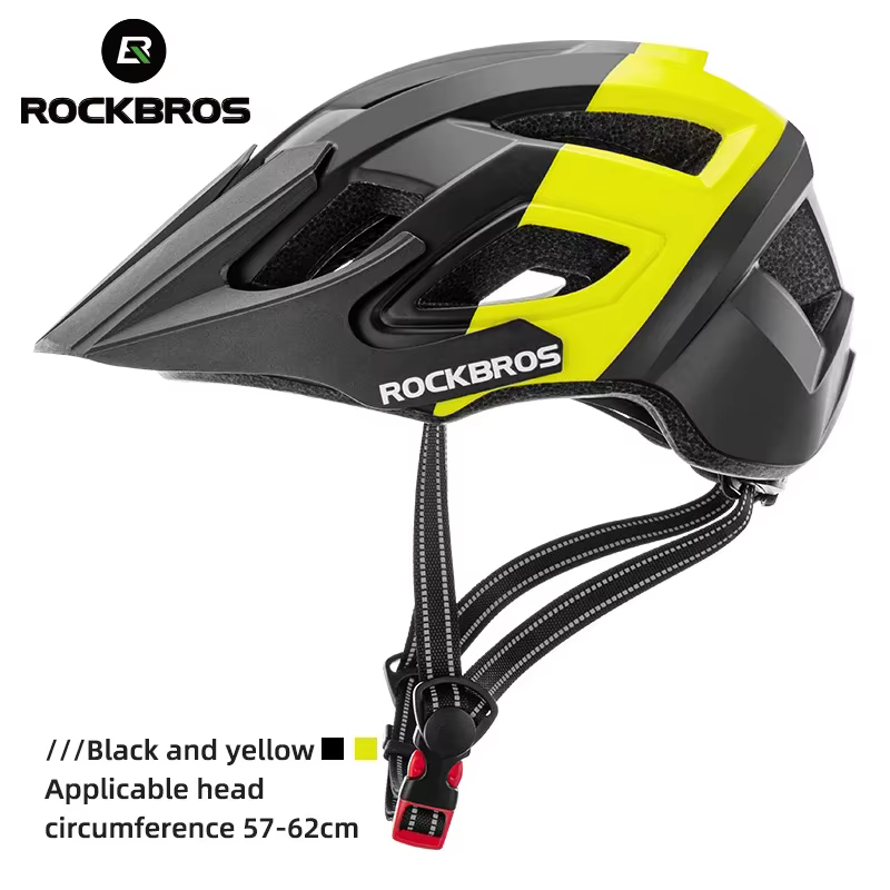 ROCKBROS casque de vélo respirant intégralement moulé