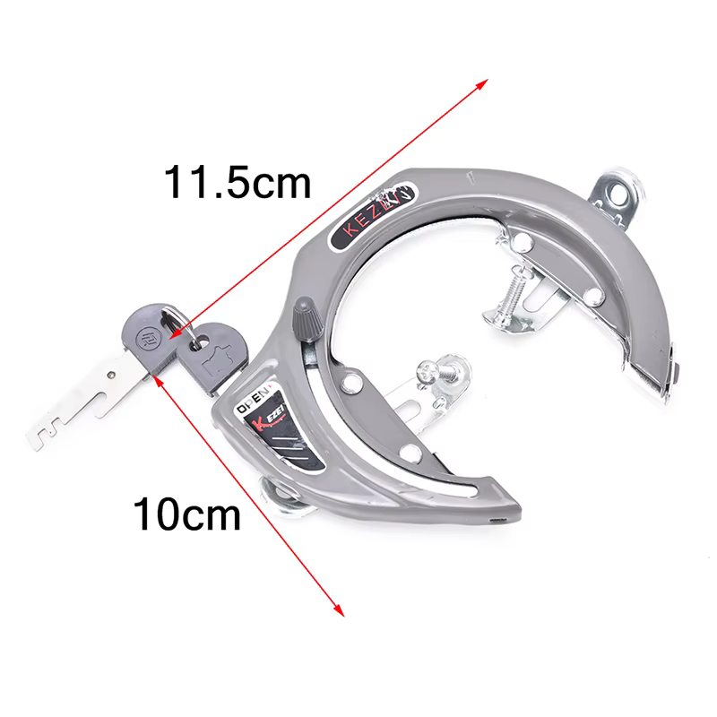 Serrure de vélo, serrure d'ordinateur, chaîne en acier antivol avec clés
