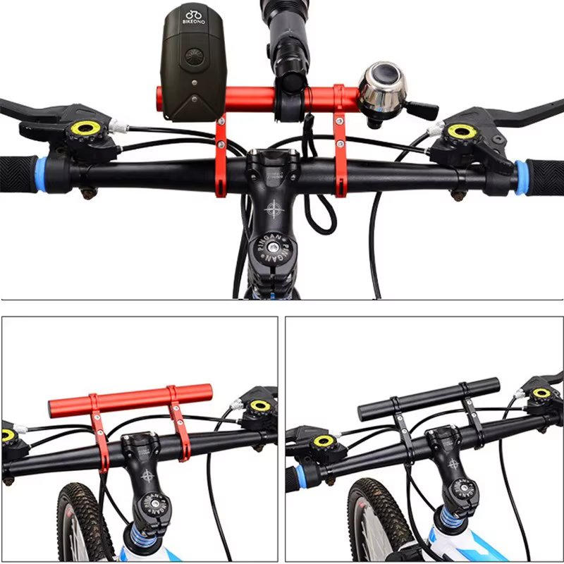 Support étendu de guidon de vélo 10/20/30cm, support de phare de vtt, barre étendue, extension de guidon de vélo de route et de montagne 251113A