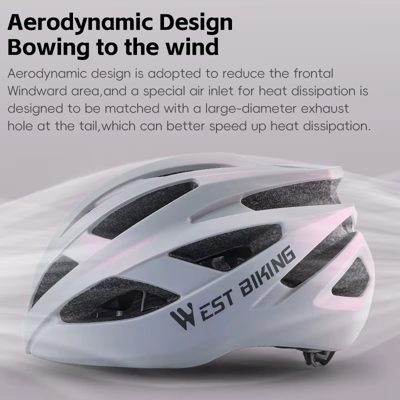 WEST BIKING-Casque de vélo léger pour femme