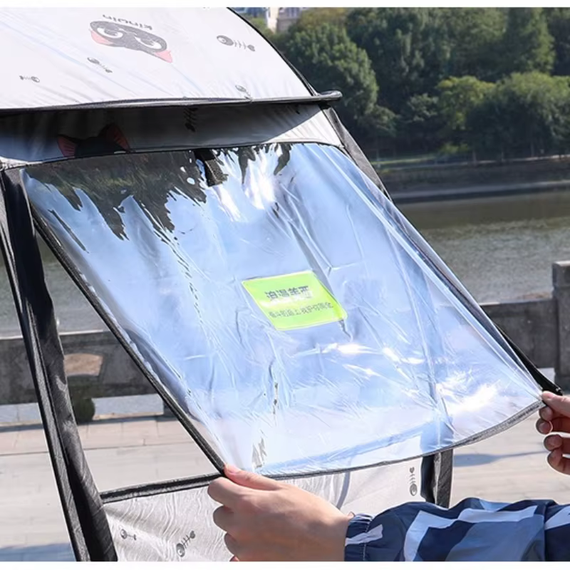Nouveau pare-brise de Moto véhicule électrique auvent Tricycle