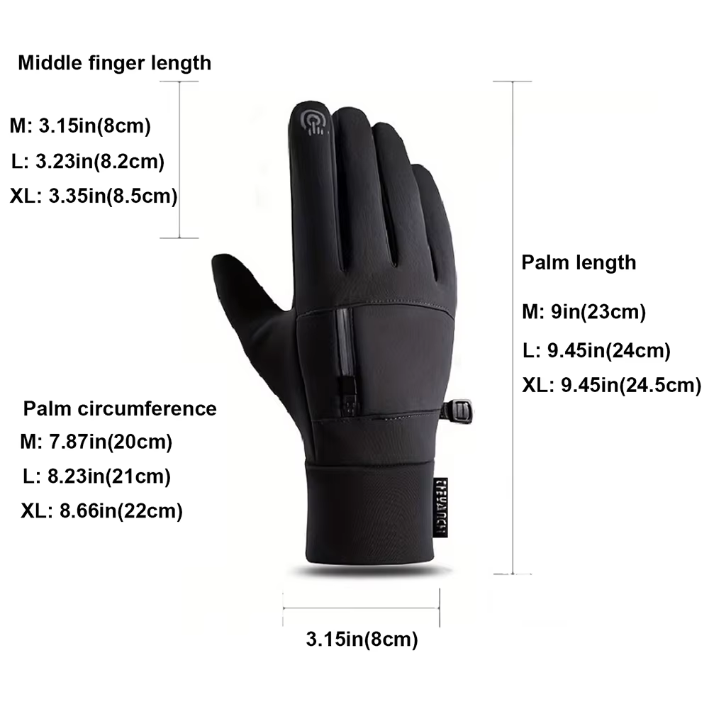 Gants de cyclisme pour écran tactile