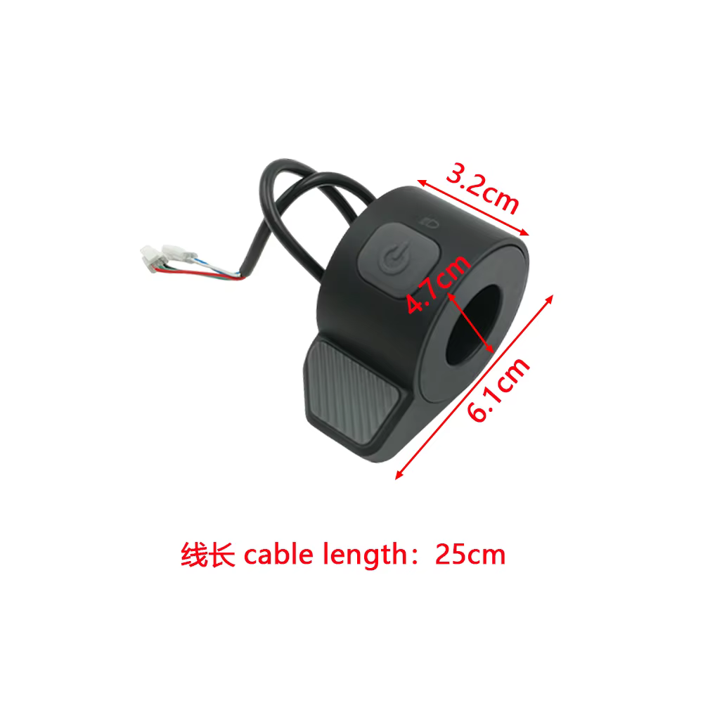  Accélérateur à pouce pour trottinettes électriques Nave V25 V40 Pro V50 V60i Pro S40 S60 N65i ST3 GT3 – Pièce de