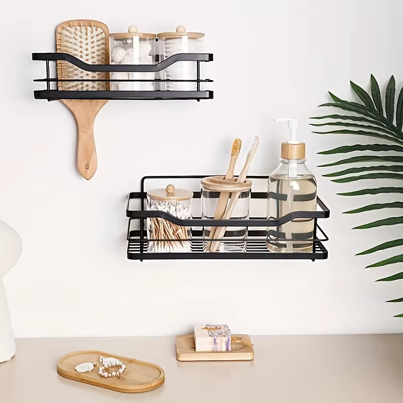 Ensembles d'accessoires de salle de bain Boho, ensemble complet d'accessoires de salle de bain, 4 pièces, distributeur de savon de bain transparent et porte-brosse à dents