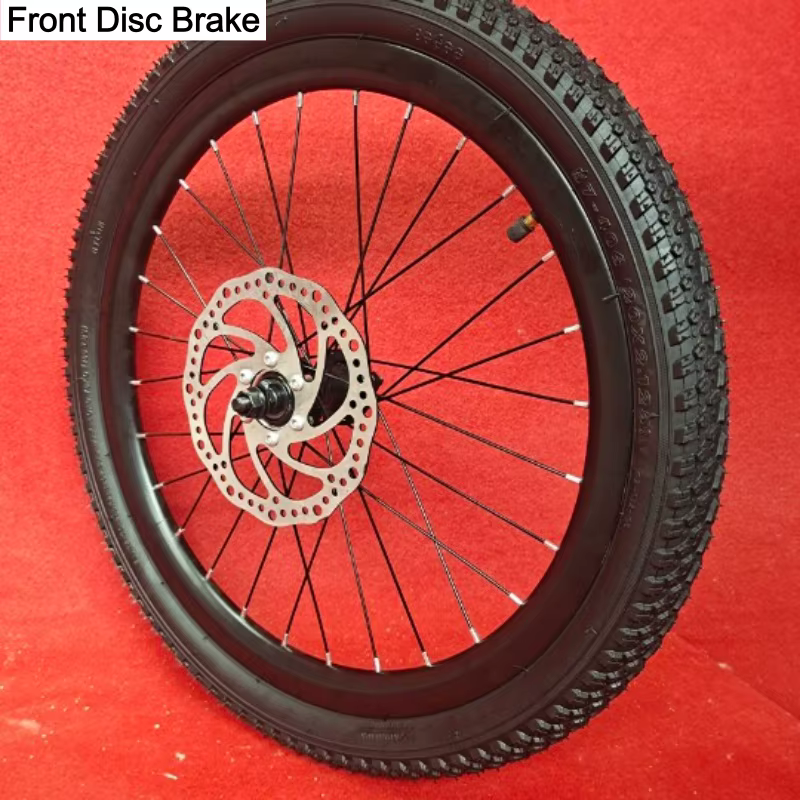 Jeu de roues de VTT 18/20/22/24/26 pouces avec pneus, roue avant/arrière, V/Disc Shift/Single Speed, pièces de cyclisme