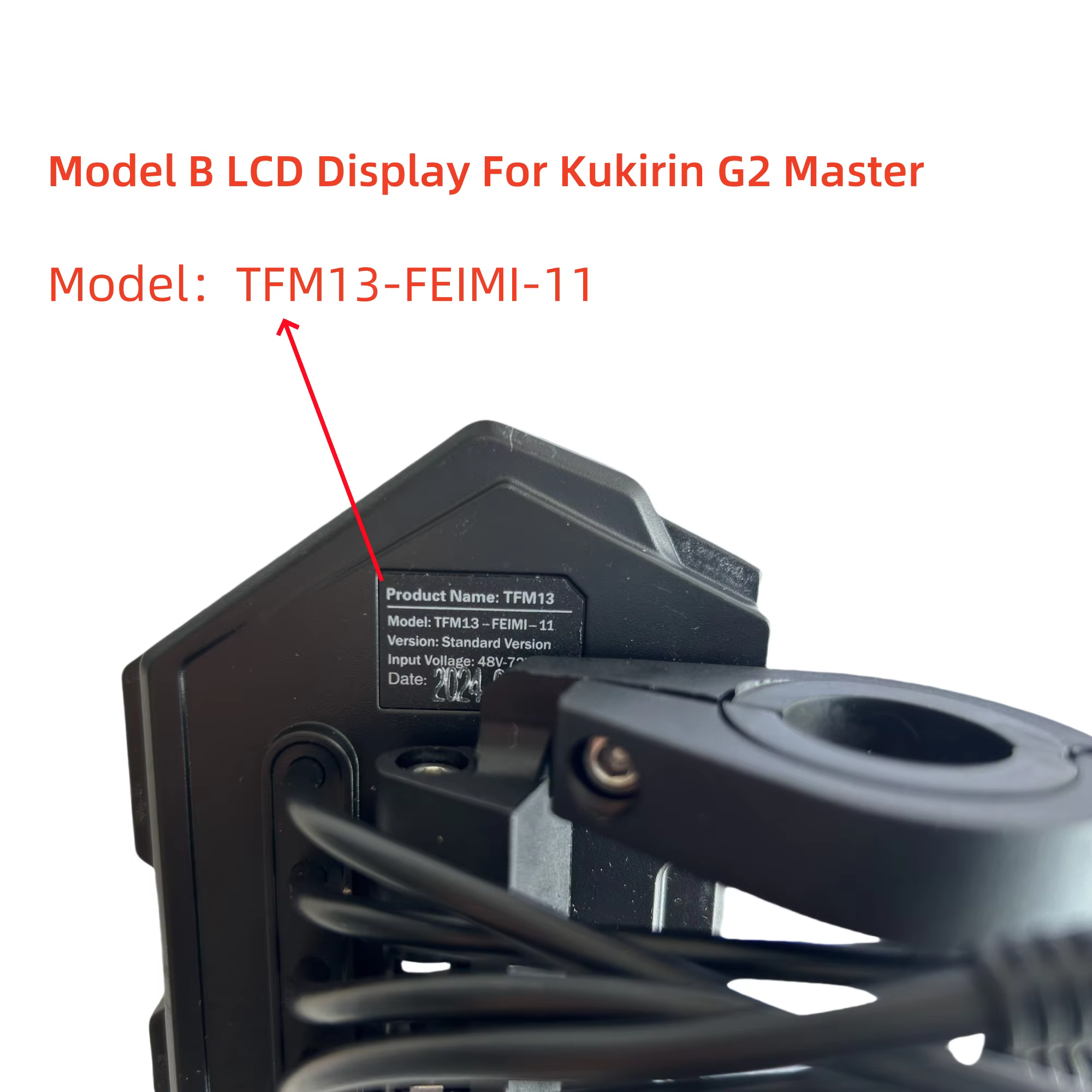 Écran LCD pour scooter électrique Kukirin NipMaster Prada