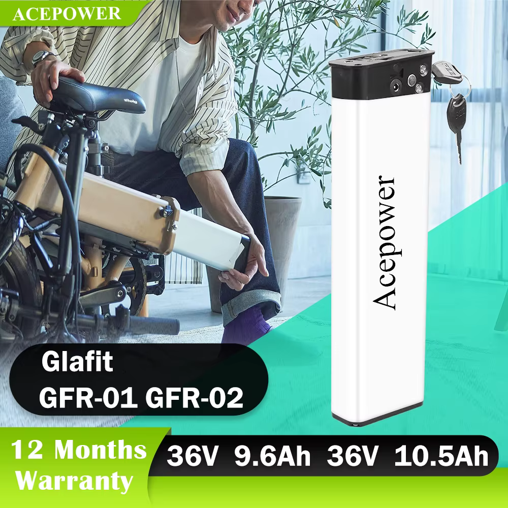 Pour Glafit GFR-01 GFR-02 HoldOn Q1 Ebike Batterie 36V 7.8Ah 9.6Ah 10.5Ah Pliant Vélo Électrique