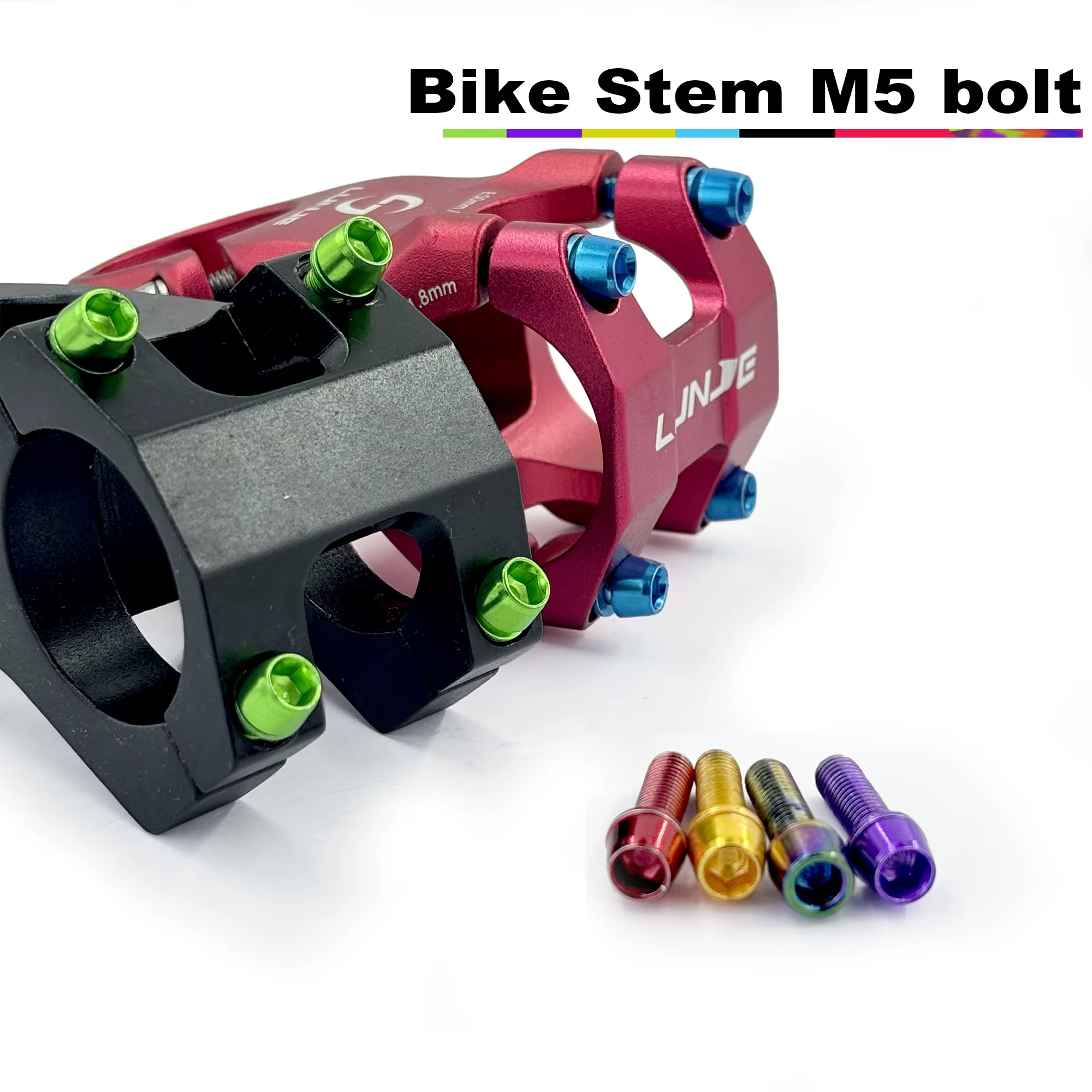 Boulons en acier allié M5 pour tige de vélo