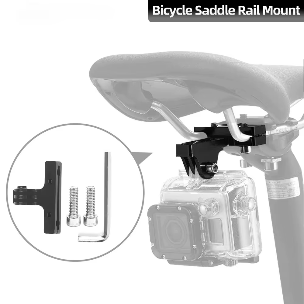 Pour GoPro vélo selle Rail montage