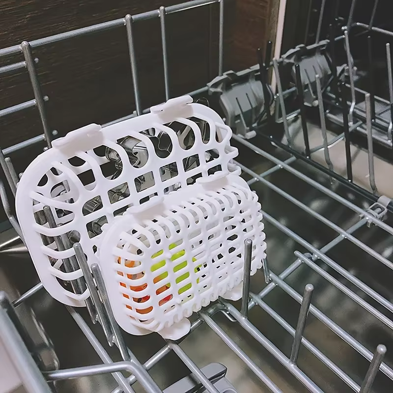 Accessoires de cuisine pour organiser les petits objets, spécialement conçus pour le nettoyage et le drainage des lave-vaisselle, 2 pièces