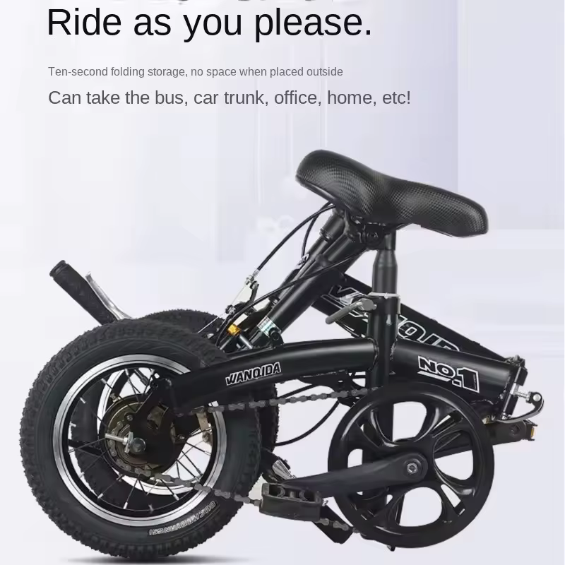 Mini vélo pliant de 12 pouces sans Installation pour femmes