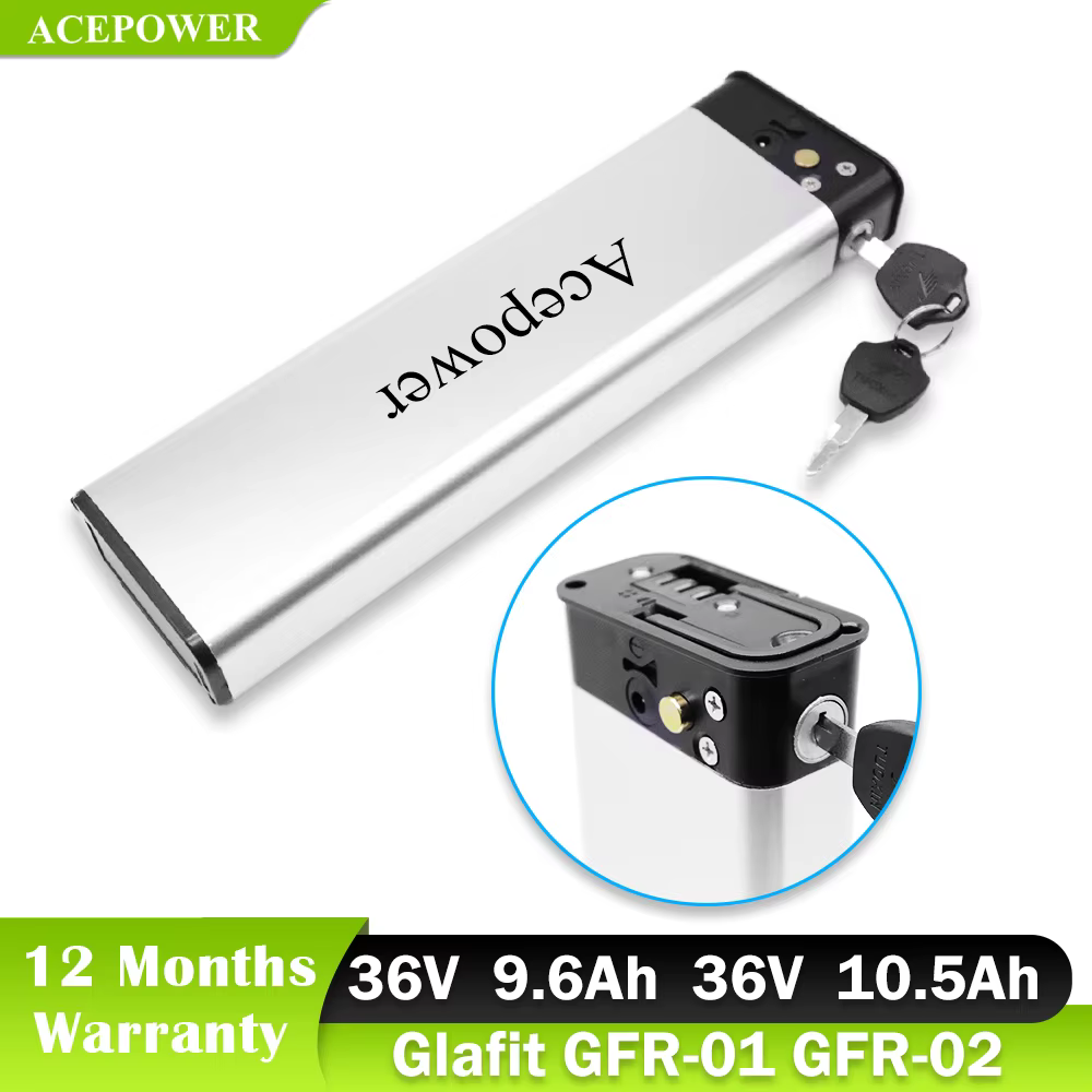 Pour Glafit GFR-01 GFR-02 HoldOn Q1 Ebike Batterie 36V 7.8Ah 9.6Ah 10.5Ah Pliant Vélo Électrique