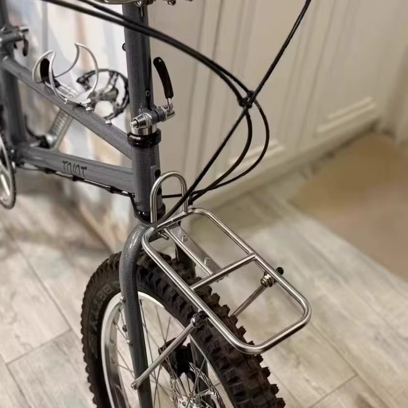 Porte-vélos en acier inoxydable