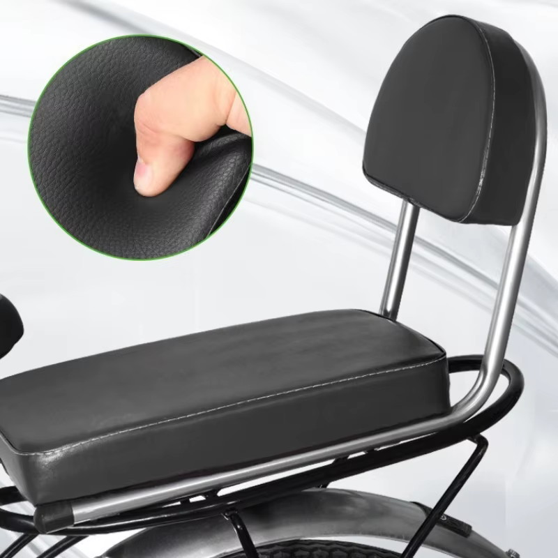 Selle arrière de vélo en cuir PU