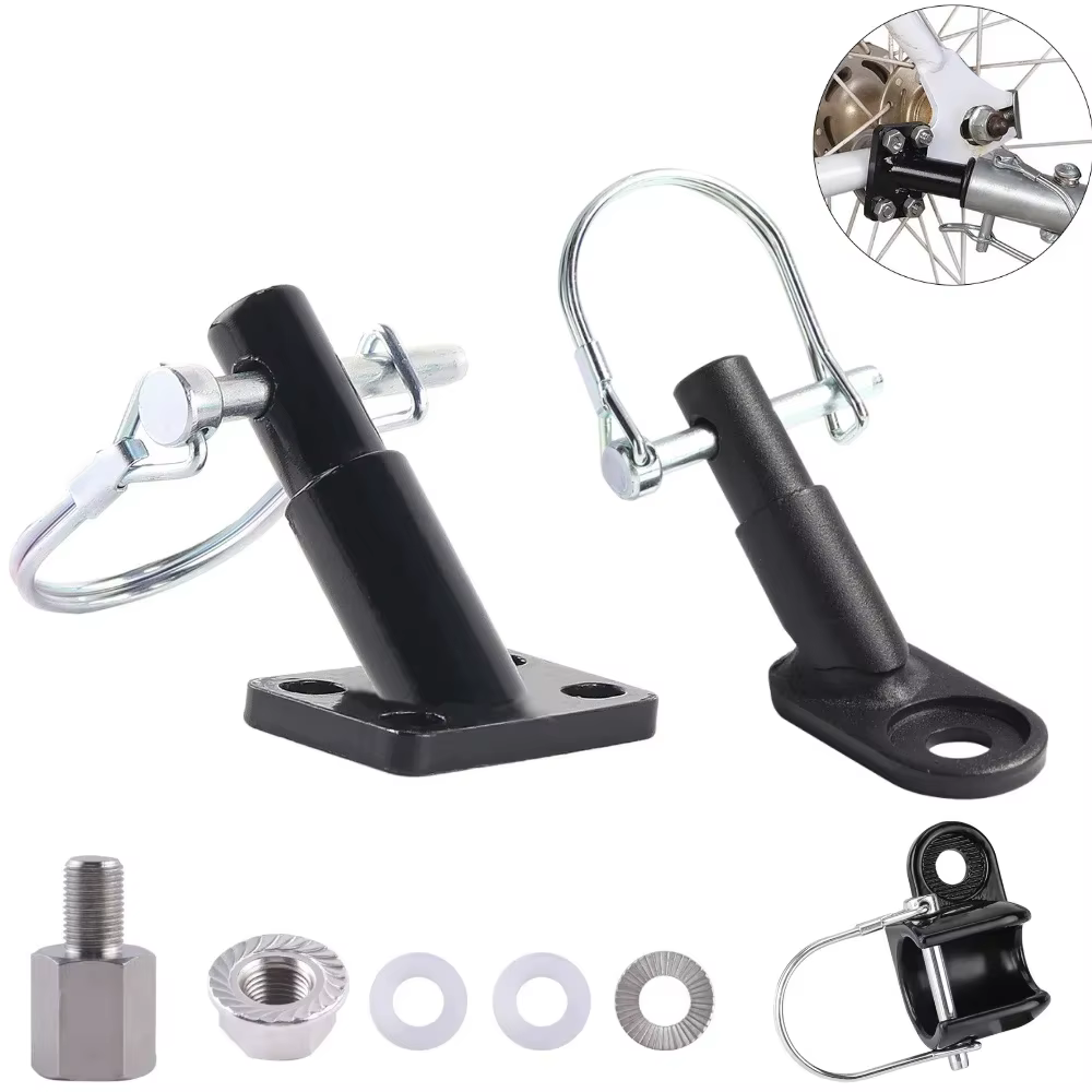 Attaches de remorque universelles pour vélo en acier