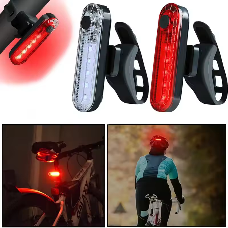 Feu arrière de vélo rechargeable par USB