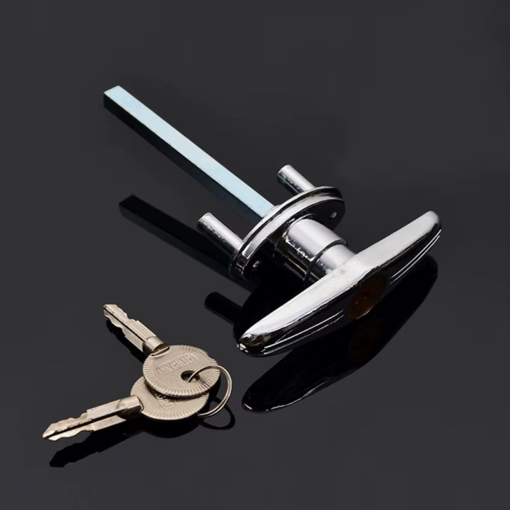 Pièces de porte de garage, Serrures de volet roulant, Accessoires de porte de garage, Serrure d'urgence à tirette, Serrure à tirette à âme en acier