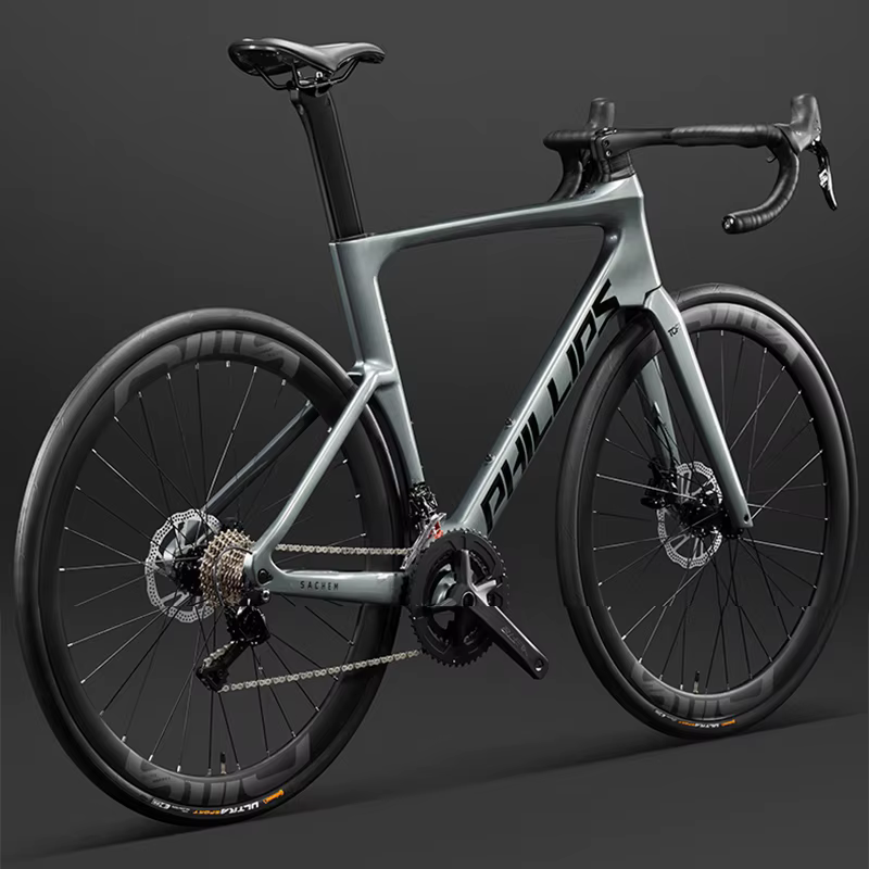 Vélo de gravier en fibre de carbone