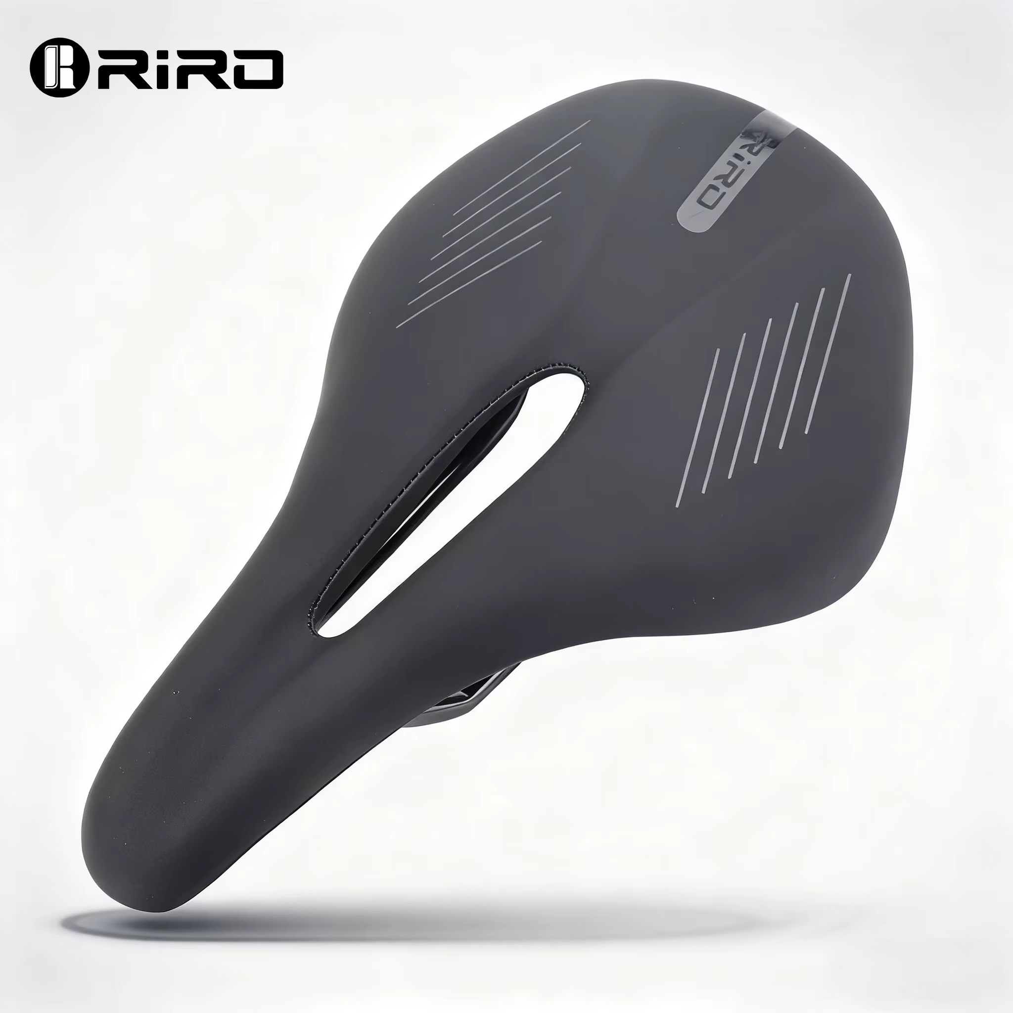 Selle RIRO Comfort EVA VTT 155mm avec rails en acier siège de vélo ultra-léger absorbant les chocs