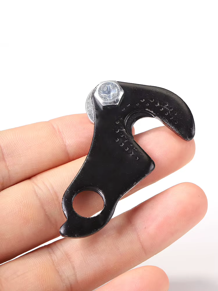 Convertisseur de crochet de queue d'engrenage de cintre de dérailleur arrière de vélo en fer avec remplacement de