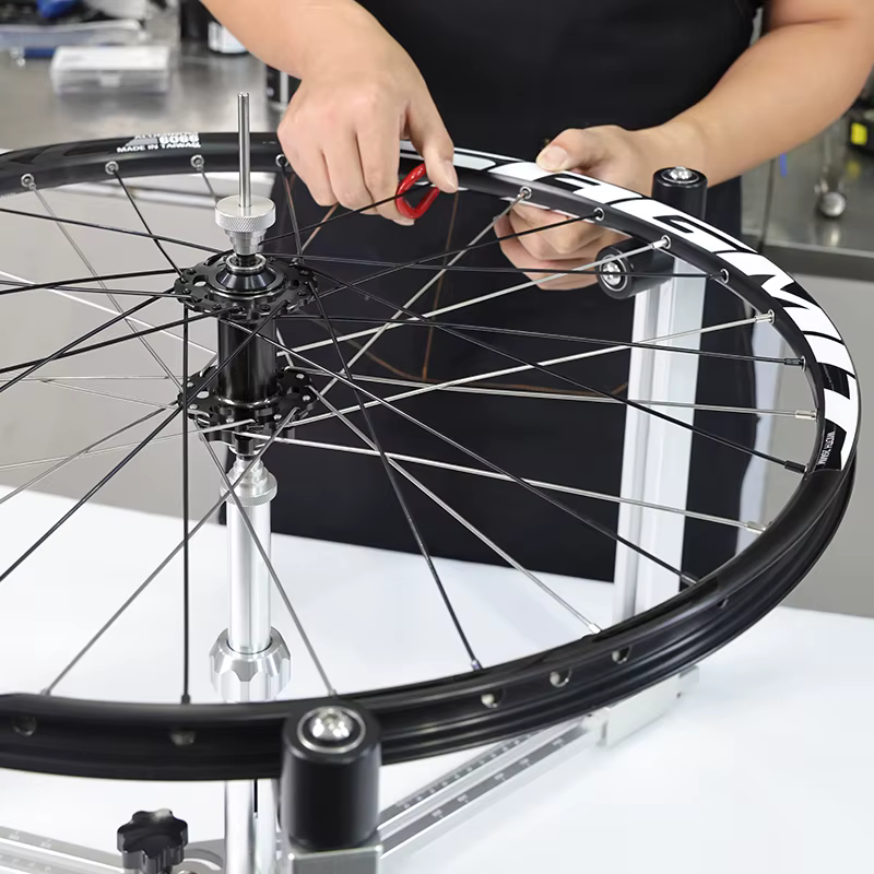 LEBYCLE roues de vélo support de tissage outils de réparation professionnels ensemble