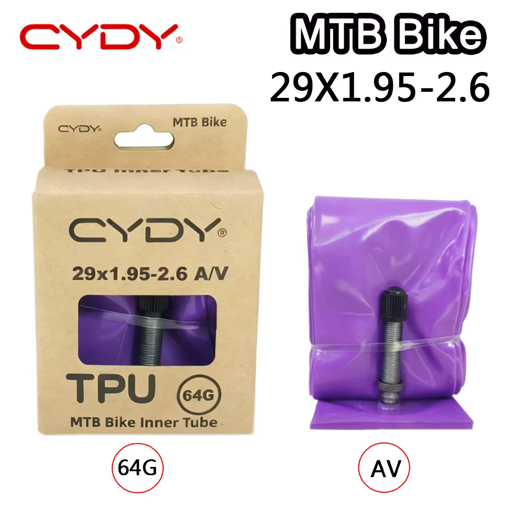 Chambre à air de vélo VTT CYDY en TPU