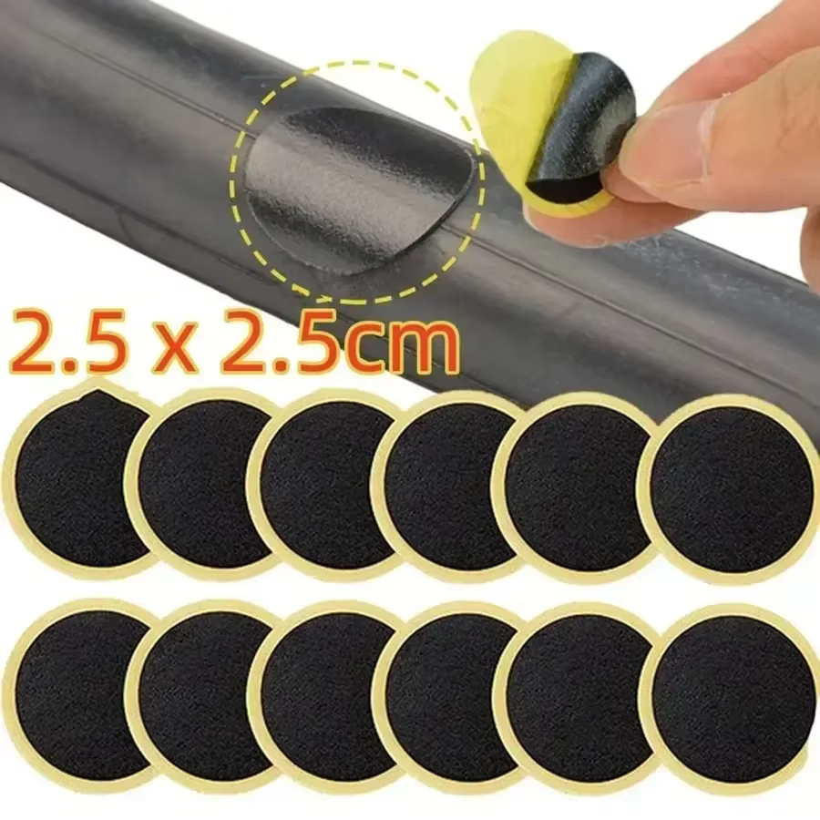 Patchs pour pneus de vélo sans colle