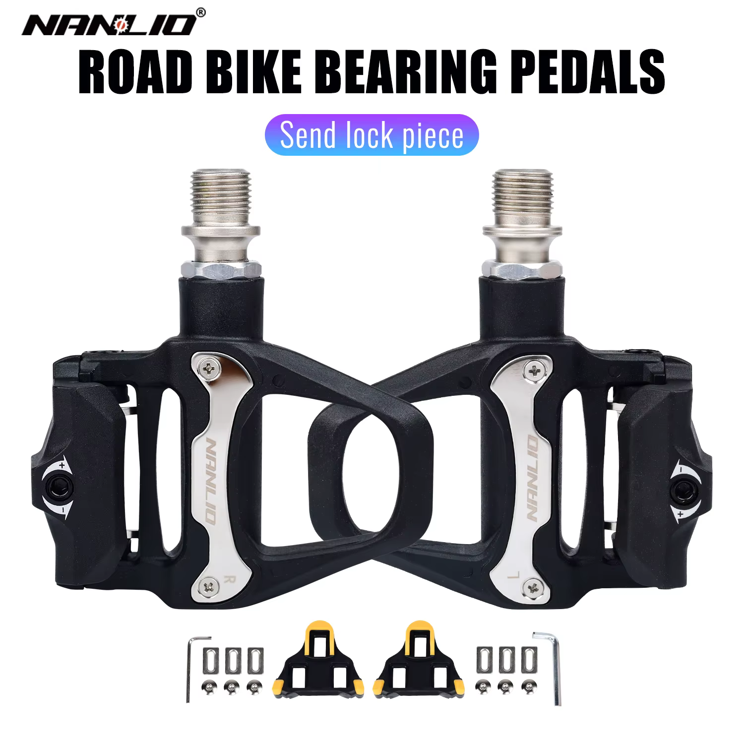 Pédales de vélo de route Nanlio SPD-SL